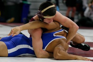 Jayson Ness pins Malik Stewart at 2:03.
