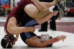 While most wrestlers don't survive long on their back with Ness, Pedretti managed to roll through.