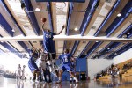 MINNEAPOLIS -- Minneapolis North High School girls basketball player Shardarryl Harris, a senior forward, rebounds the ball in a game between North High School and Edison High School on Jan. 19, 2012 at North High School in Minneapolis, Minn. North won the game 71-42.