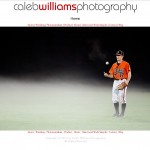 Caleb Williams Photography Website Redesign: Index